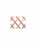 TRELLIWOOD Trellis extensible bois FSC Naturel 0.50x1.50m