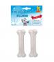 Friandises pour chien FLUOR os pressés 10CM X2 ANKA