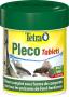 Aliment complet pour poissons de fond herbivore TETRA PLECO TABLETS X120