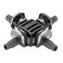 Derivation en croix x10 gardena 4.6mm
