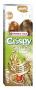 Friandises VERSELE-LAGA CRISPY Sticks Popcorn&noix Rat&souris X2-110G